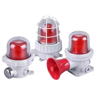 熱売 5-40w 警告ランプ 緊急事態を照らす 120-180db 防爆 音声・視覚アラーム