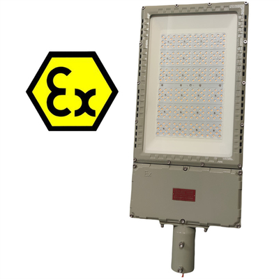 IP66 ATEX IECEx CNEX 認証 防爆型屋外 LED フラッドライト オフショアプラットフォーム、製油所、危険物プラントに最適