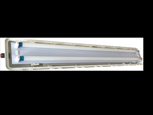 ATEX 2x18w 2x36wの前の証拠LEDの線形軽い防水T8管の照明設備