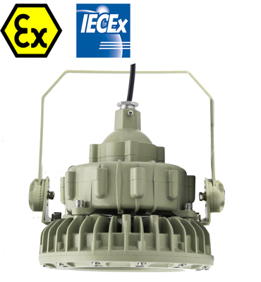 150W ATEX Div 1 防火防爆 LED 高湾照明 180lm/w, WF2 海洋および精製工場用