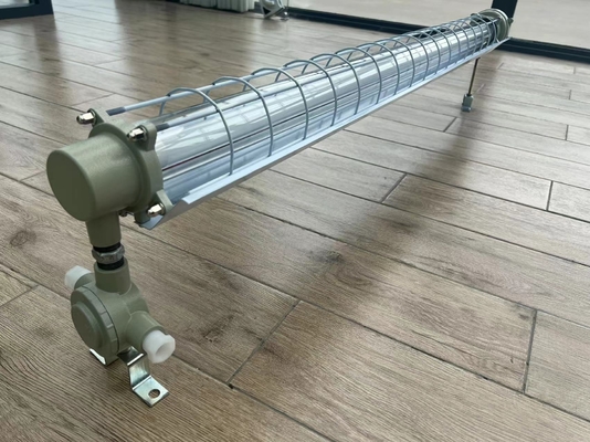 1x48 防爆LEDチューブライト 115Lm/W 危険な産業用エリアのためのABSハウジング