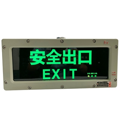防爆型非常灯 カスタム表面パターン 3W 220VAC 出口サイン 危険区域およびゾーン1 2 amp 21 22用