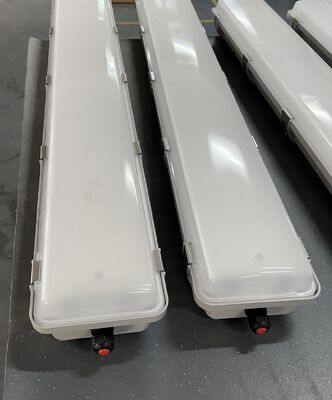 IECEx ATEX ゾーン 1 ゾーン 2 認定 IP66 10W 18W 36W 防爆 LED 線形ライト 緊急バッテリー