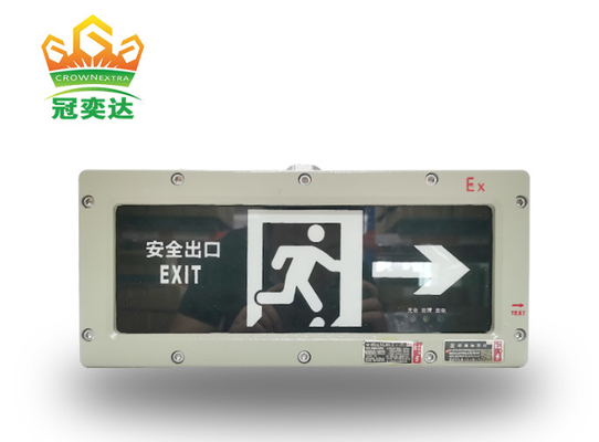 高照明出力クラス 1 Div 2 緊急照明 3 W 危険環境のための防災出口標識