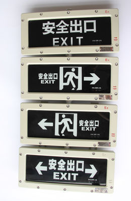 ATEX パーソナライズ可能なパターン 防爆LED緊急警告灯 ATEX IP66 防爆LED出口信号灯