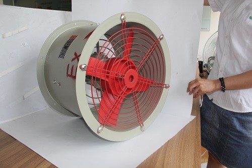 2000m3/h 1450r/m 防爆軸扇 250mm 径 爆発危険環境用