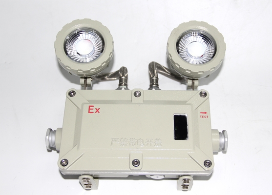 IP66 インダストリアル アルミ合金 防爆 LED エメランシーライト 90Mins 緊急時間