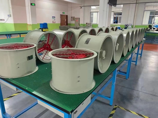 工業工場 IP54 220v/380v 防爆軸扇 直径 200-750 mm 軸排気扇
