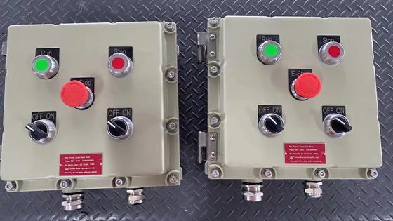 IP65 ステンレス鋼 壁掛け電気制御パネル 囲い AC 220V/380V Ex 防水制御パネル