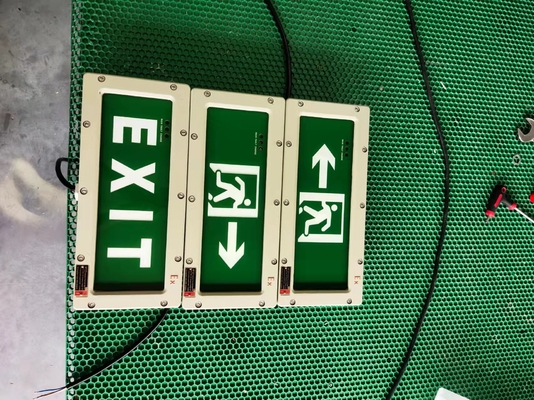 ATEX / IECEx / RoHS / CNEX / ISO9001 認証済み コンパクト防爆非常口灯 CRI ≥70 危険場所向けカスタマイズ可能