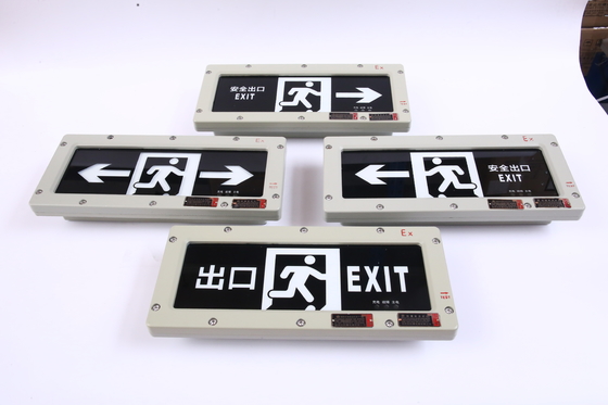 OEM コンパクト式 防爆 緊急出口灯 CRI ≥70, ATEX / IECEx / RoHS / CNEX / ISO9001 認証済み,危険地帯向けに設計可能な設計