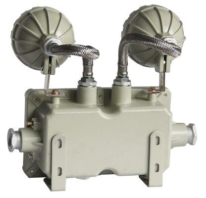 IP66 防水 防爆 LED 非常用灯 再充電可能な NiCd バッテリー ライト グレー ハウジング