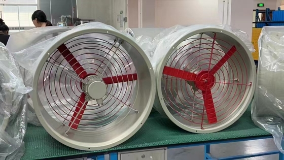 産業用 1450r/m 防爆 300mm 直径の排気扇 安全で高性能な危険地帯換気