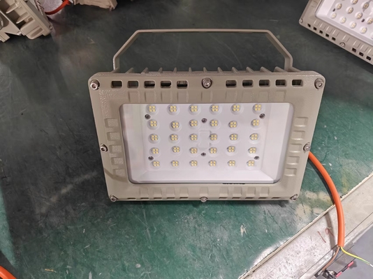 ATEX IECEx RoHS ISO9001 50W 防爆LED 防水灯 危険な廃棄物施設用