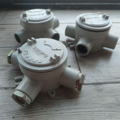 ATEX防爆Sta/アルミニウム防水多インターフェースジャンクションボックス、安全増 IP66