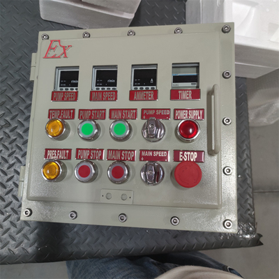 ATEX CNEX 格付け Ex d 防火パネルボックス 囲い IP66 WF2 危険エリア オーダーメイドケーブル入力 295Vac