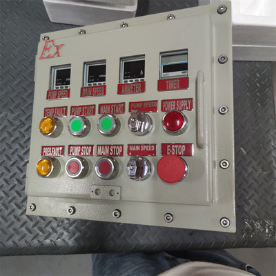 ATEX CNEX 格付け Ex d 防火パネルボックス 囲い IP66 WF2 危険エリア オーダーメイドケーブル入力 295Vac