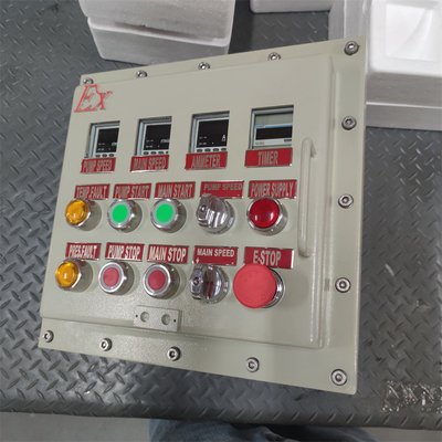 ATEX CNEX 格付け Ex d 防火パネルボックス 囲い IP66 WF2 危険エリア オーダーメイドケーブル入力 295Vac