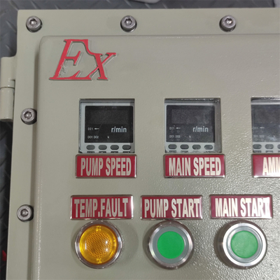 ATEX CNEX 格付け Ex d 防火パネルボックス 囲い IP66 WF2 危険エリア オーダーメイドケーブル入力 295Vac