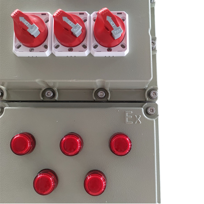 EXD e 防爆制御ステーション ATEX IP66 海上級 アルミニウム 危険地域向けにカスタム製造 225A