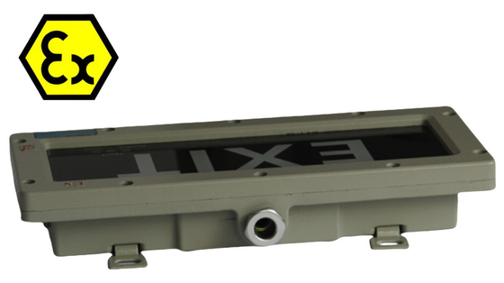 防爆LED出口シグナル ATEX認証 IP66 危険エリア2区とゾーン1