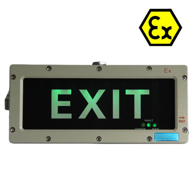 ATEX 3ワット 防爆出口灯 180分 緊急時間