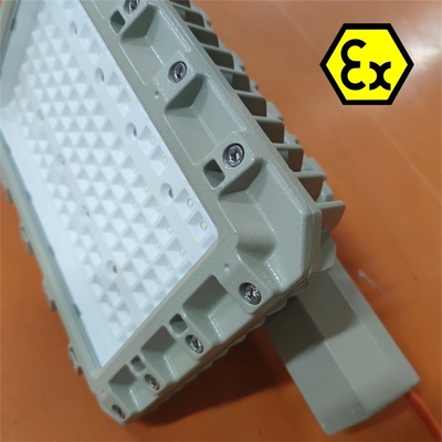 EX d ATEX LED 防爆四角光 4000K EPC 産業用照明用 IP66 保護用 OEM 向け 50-250ワット