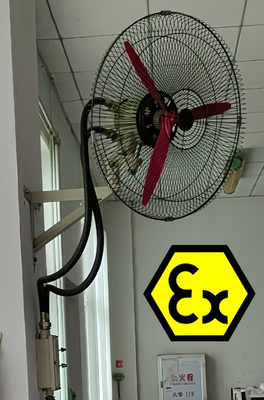ATEX 防爆ピボティング扇風機 6600-1800m3/h IP54 化学用石油ガス鉱山産業のための安定性 エネルギー効率