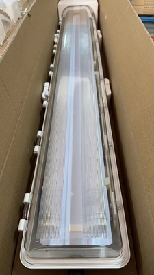 ステンレス鋼防爆蛍光灯 – 590mm～6フィート 防炎緊急ランプ 危険場所用
