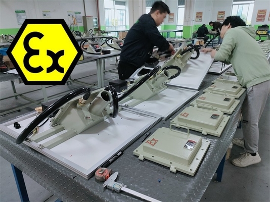 防爆型LEDフロードライト CNEX / IECEx / ATEX 認定 スマートインストール 長期使用寿命 危険な作業環境に最適