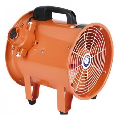 耐久性 エネルギー効率の良いアテックス IP54 防爆軸風扇 90-1500W 掘削プラットフォーム 貯蔵区域