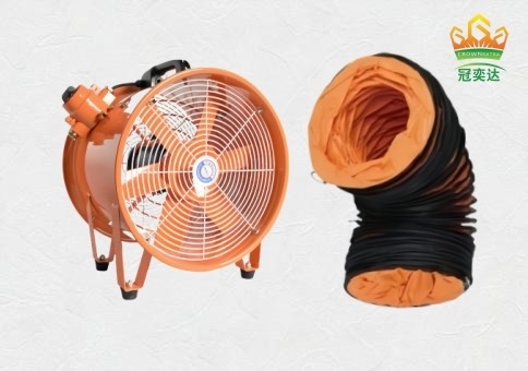 耐久性 エネルギー効率の良いアテックス IP54 防爆軸風扇 90-1500W 掘削プラットフォーム 貯蔵区域