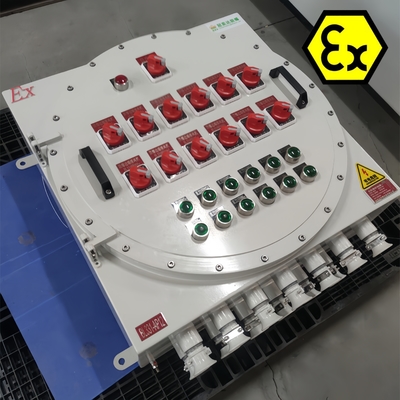 380VAC 防火パネル オーダーメイドケーブル入力 CNEX ATEX