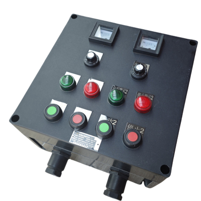 380V 防火 防火 GRP コントロールステーション CNEX ATEX 承認 オーバーショア オンショア ゾーン1 ゾーン2 のためのプラスチック製のカスタマイズ可能なケーブル入口