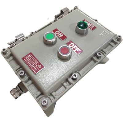 10mm 厚さ 防爆 防火 制御 ステーション ボックス IP66 防腐 カスタマイズ ケーブル 入口 高信頼性 空港ガス ステーション ZONE1