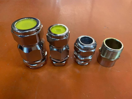 ATEX認証の銅ケーブル腺 単線装甲ケーブル (6-12mm)