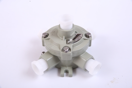 防水防食 WF2 防爆電気ジャンクションボックス ダイカストアルミニウム IP65 2 3 エントリー 水平