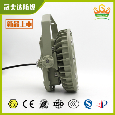 防爆LED高台照明 危険な場所用 ATEX IECEx対応♪ 化学処理装置や炎症性の高い地域用 耐久性があり エネルギーを節約できる装置