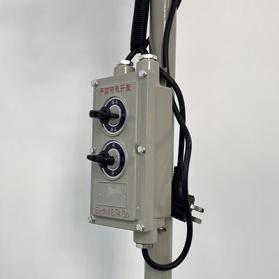 防爆ピボティング扇風機 壁式  BFCシリーズ 0.37kWから 0.75kW  鋼材・アルミニウム構造