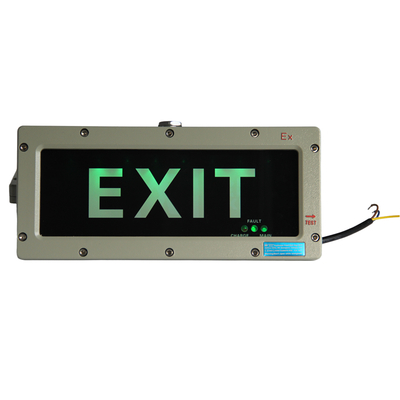 防爆型非常灯 カスタム表面パターン 3W 220VAC 出口サイン 危険区域およびゾーン1 2 amp 21 22用