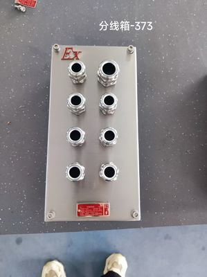 カスタマイズ可能なステンレス304防爆コンジットボックス、FLPジャンクションボックス防食エンクロージャ