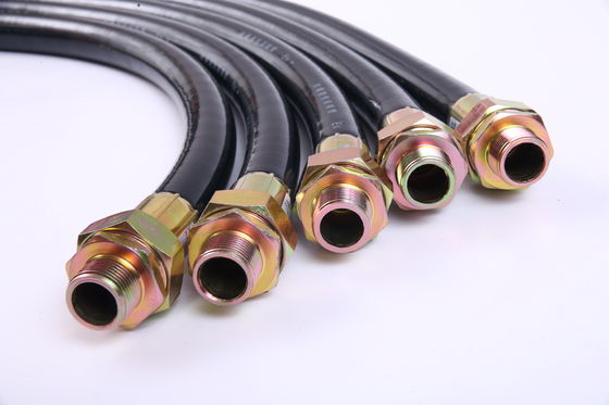 防水・防爆・柔軟な管 G2 危険な環境のためのコンプリートコネクタタイプ