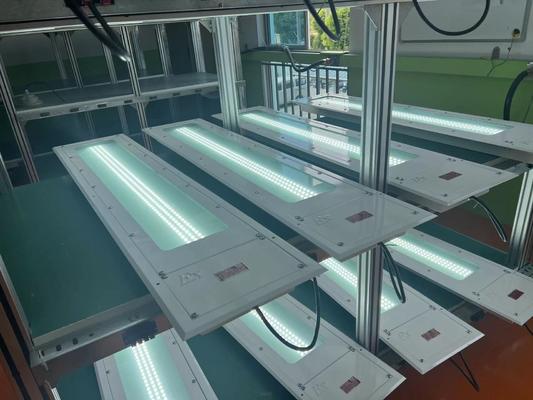 0.6M 1.2M 100LM/W 線形LED爆発防止 36w 産業用ランプ 安全T6 LED 鋼鉄爆発防止線形光