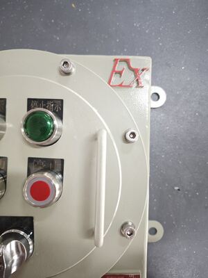 220V/380V 電気 アルミ合金/炭素鋼 防火制御パネル 爆発防断断断板 キャビネット ゾーン1/ゾーン21