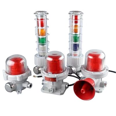 Explosion Proof Obstruction Lights Explosion Proof Alarm Lights Red Yellow Blue Internal Lampshade for Refinery Industrial