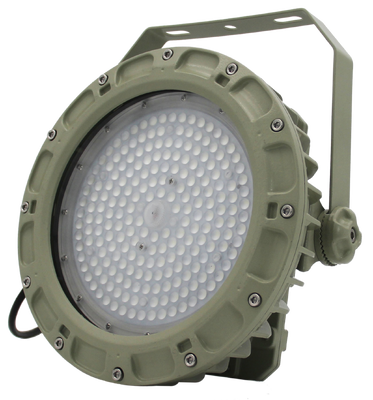 Ex IIC T6 ATEX IECEx IP66 WF2 抗塩水噴霧防爆ハイベイライト 50 ワット-240 ワットオフショア掘削プラットフォーム用