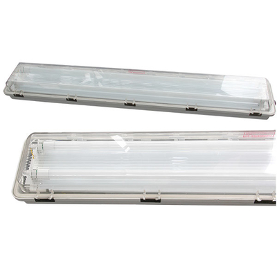 2x48インチ 防爆LEDチューブライト – 115lm/W ABSハウジング 危険区域向け