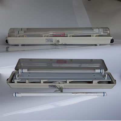防爆と防火 2x36W 危険地帯用 LEDチューブライト