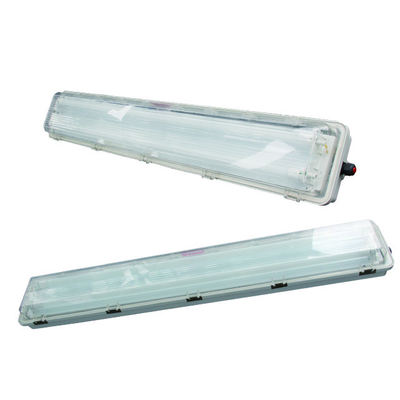 ATEX 1200mm 長さ 2*18w ダブルチューブ 防爆 LED 線形ライト ゾーン1と2,ゾーン21と22