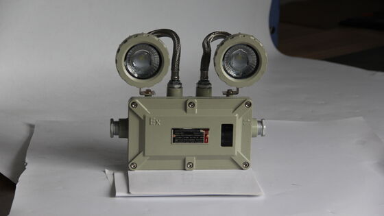 ATEX 2*3W LED 二重ヘッド 緊急出口ライト 双子スポット 化学工場用の爆発防止緊急ライト